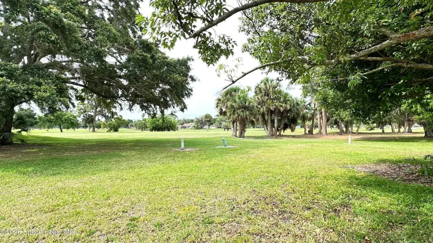 View out to the Golf Course