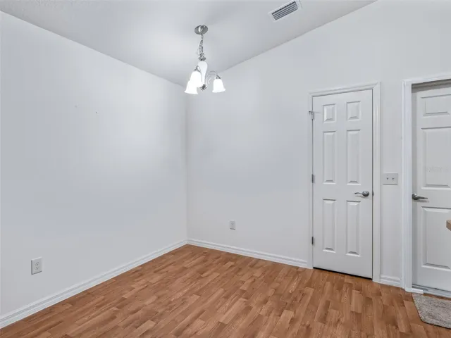 Eat in area of Kitchen & Pantry Closet