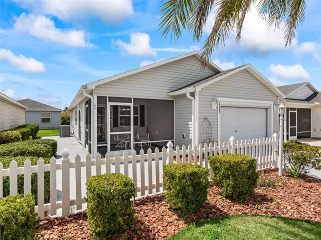 Charming White Picket Fence