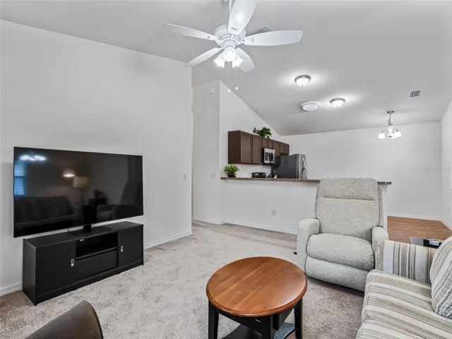 Living area w/Access to Kitchen