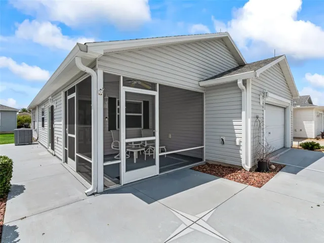 Painted Concrete Front & Side Patio