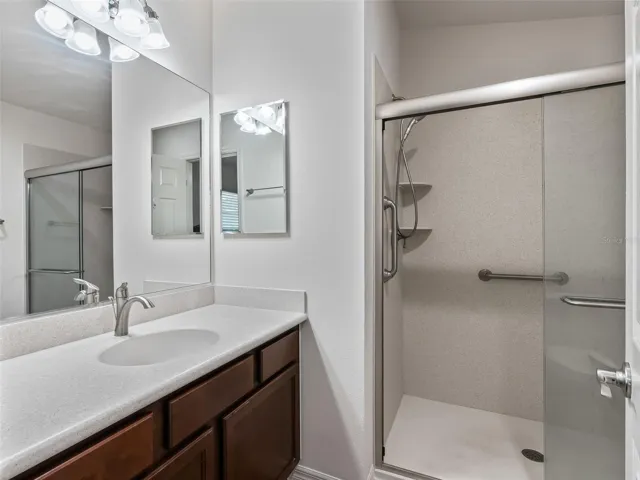 En Suite Corian Topped Vanity