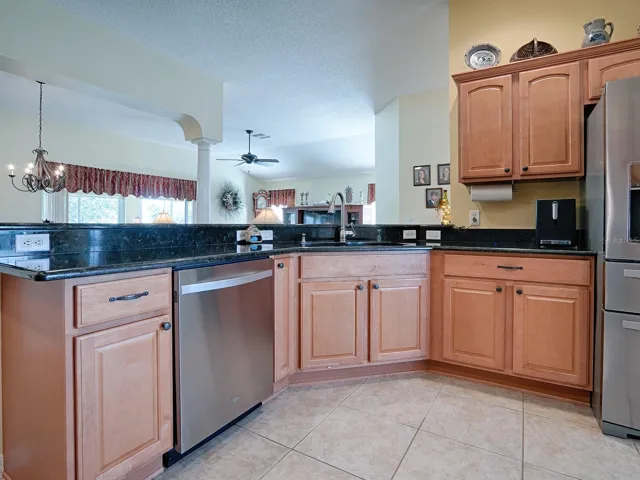 OPEN FLOOR PLAN.