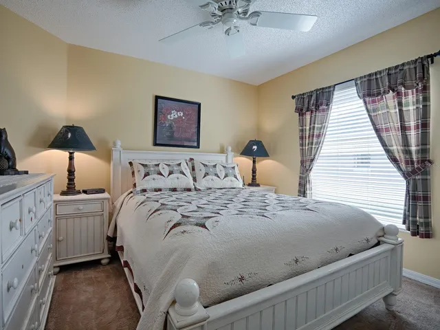 GUEST BEDROOM WITH VAULTED CEILING!