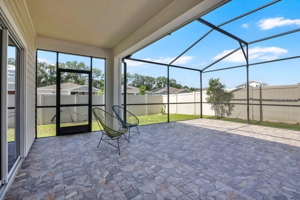 Back Covered Porch