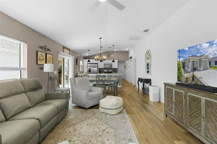 Living area view