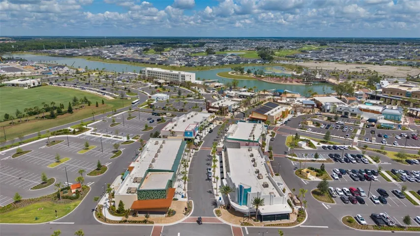 Driving down Main Entrance to Eastport Town Center