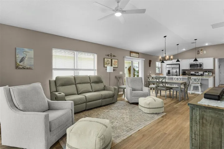 Beautiful Neutral colors with light LVP Flooring.