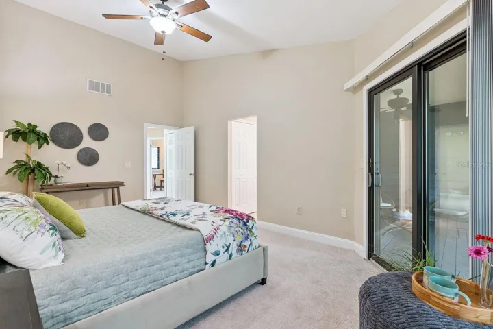 Huge Primary Room with a Private Screened Balcony