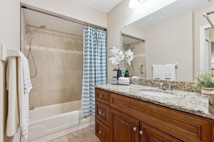 Primary Bath has Tub with Shower