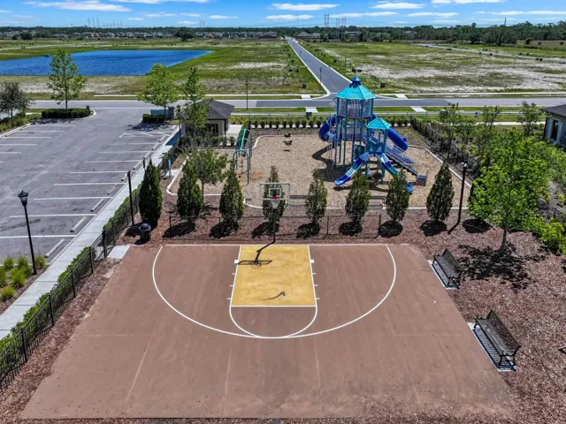 Half Basketball court