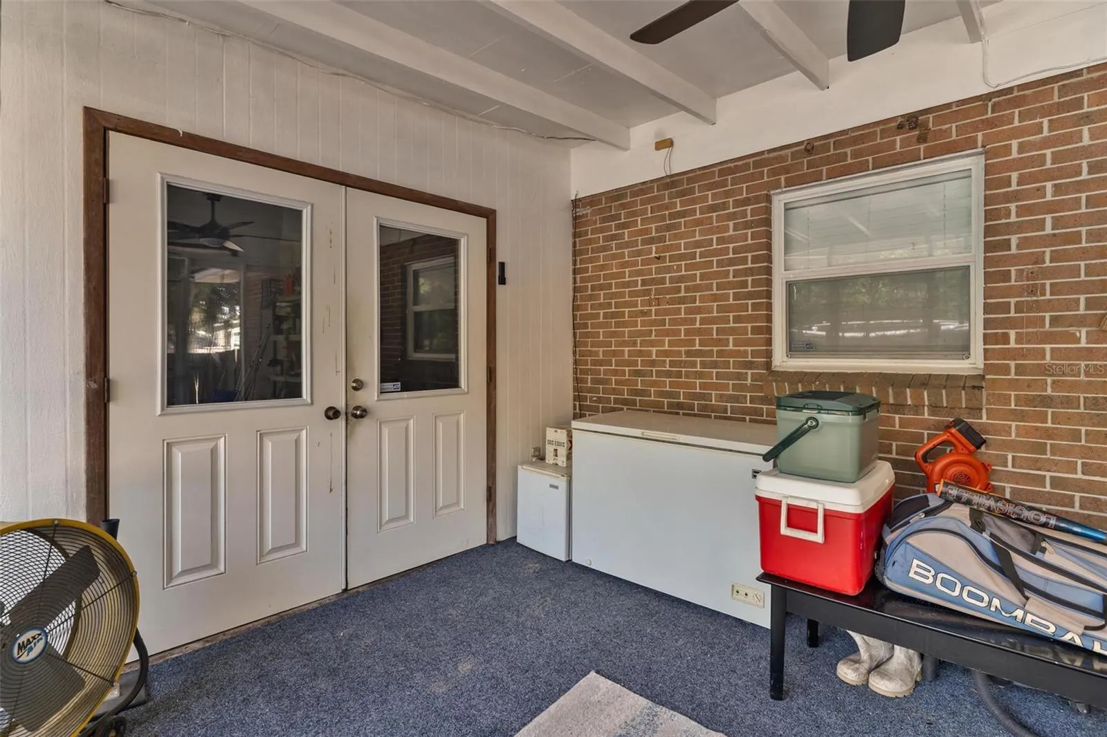 Porch entrance to bonus room