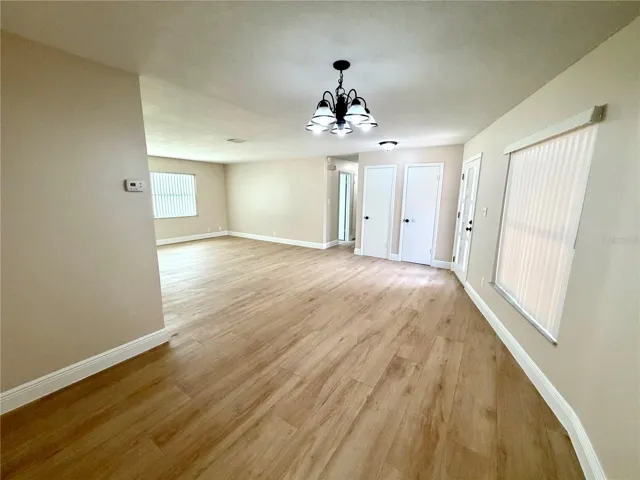 Dining Room just off the kitchen and opens to the living room area