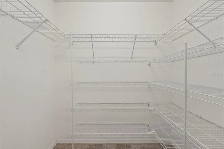 Master walk in closet