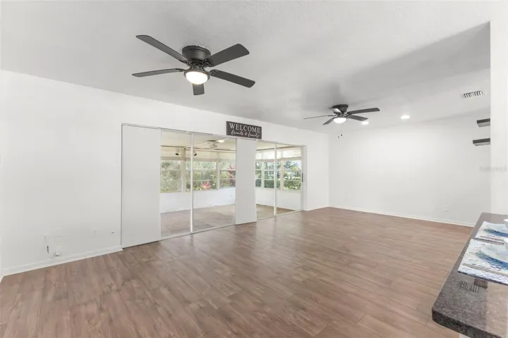 Living and dining room