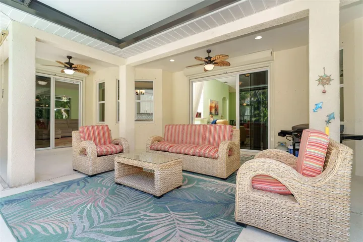 Spacious lanai