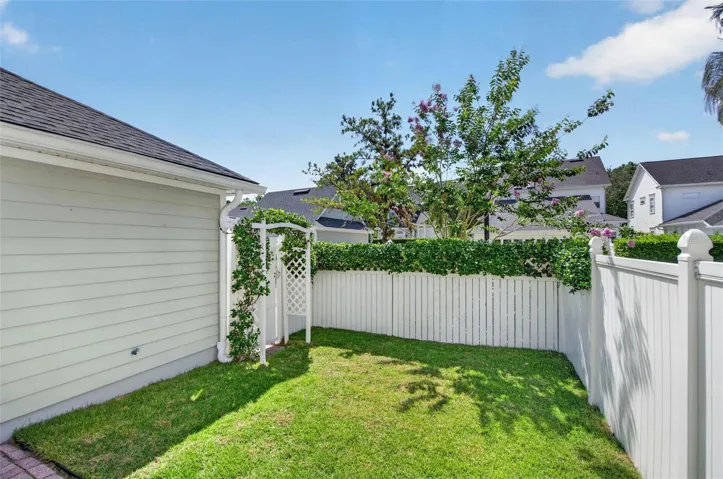 Private Fenced Yard