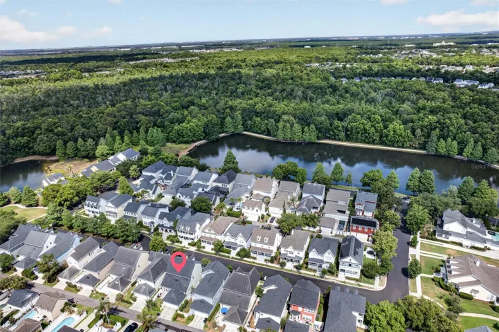 Aerial View to West