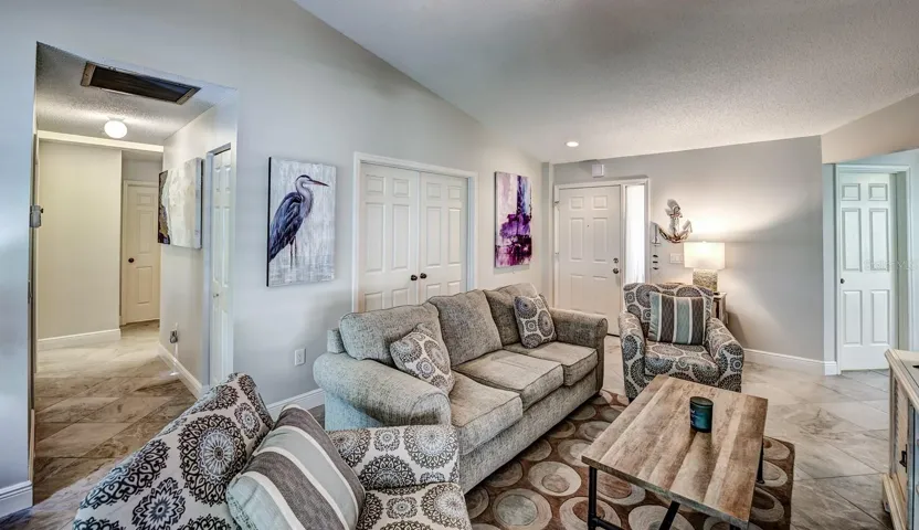 Living room and/Den