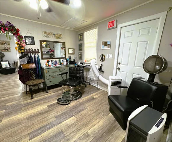 FRONT ENTRANCE OF  UNIT "B" & SALON 3