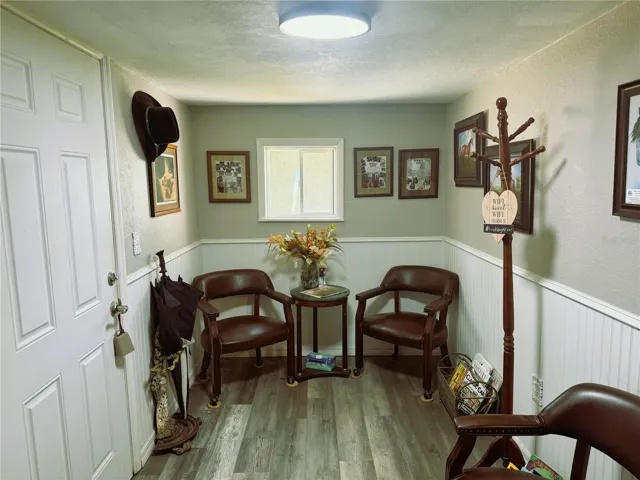UNIT "A" BONUS ROOM AND HANDICAP RAMP ENTRANCE