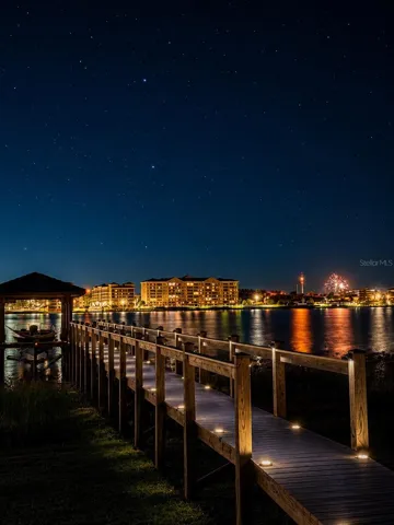 Resort style Boat Dock.