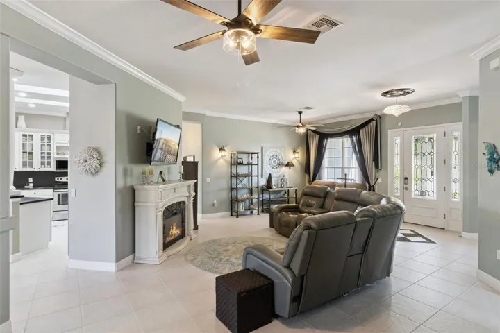 Foyer Leading to Living Room