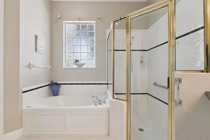 Soaking Tub + Shower