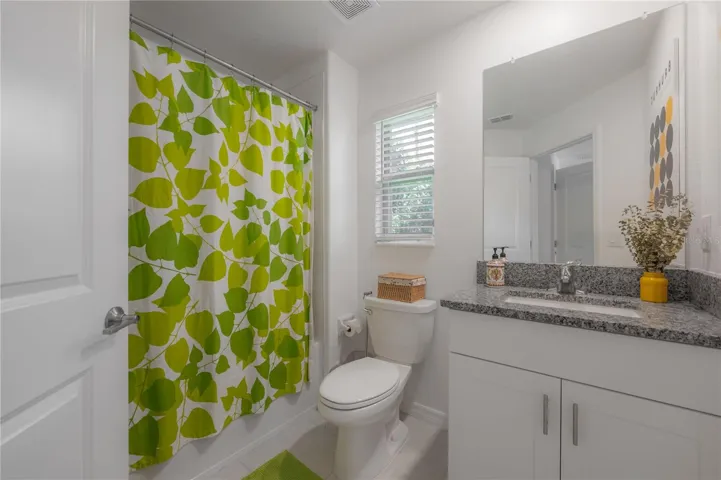Secondary bathroom