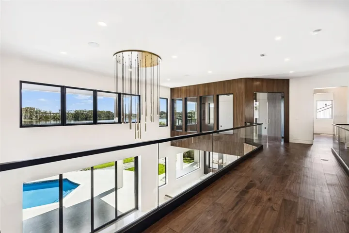 Solid wood floors upstairs