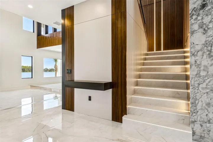 Illuminated stairs up