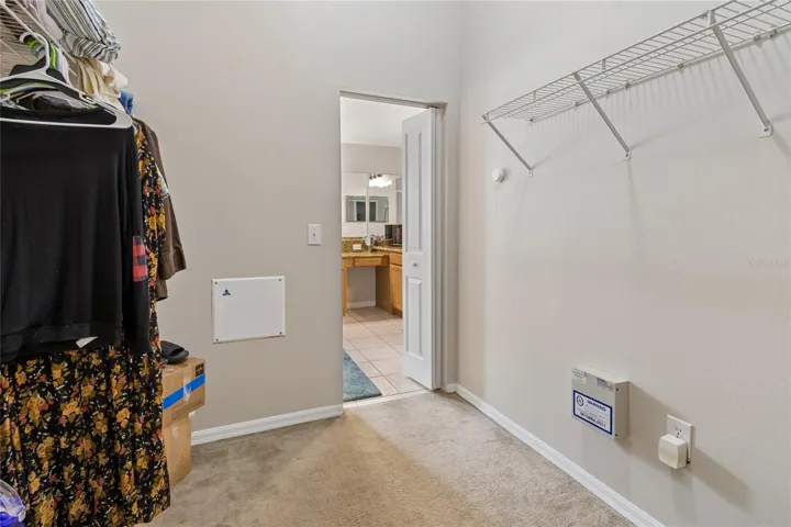 Expansive Primary Walk in closet