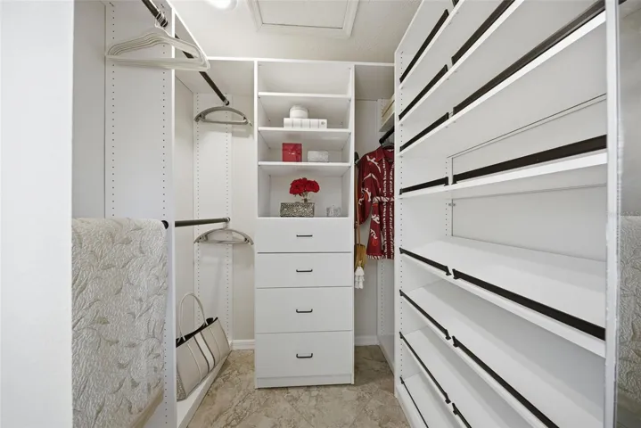 ONE OF THREE WALK IN CLOSETS IN THE PRIMARY RETREAT