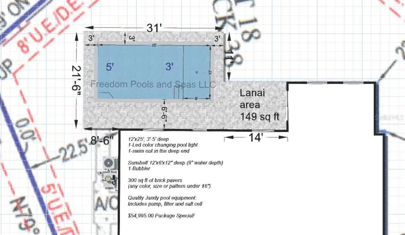 Pool rendering