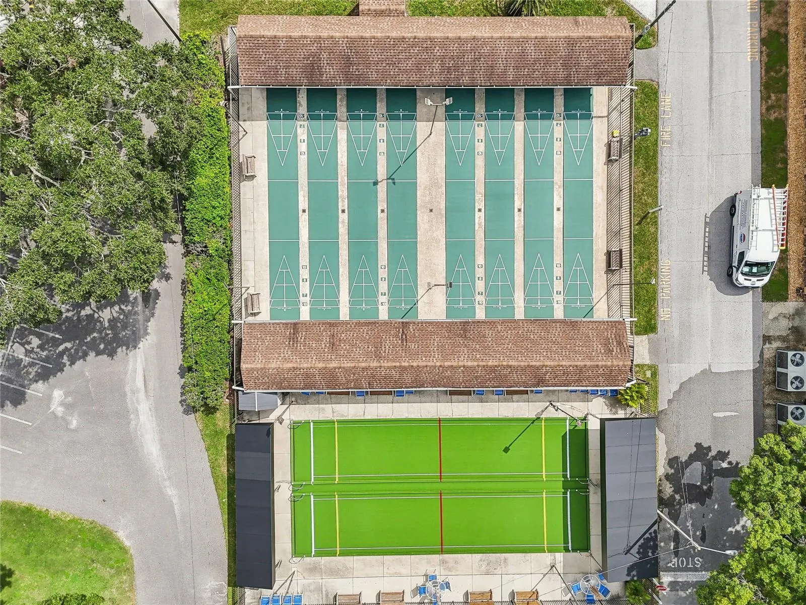 shuffleboard and Bocce