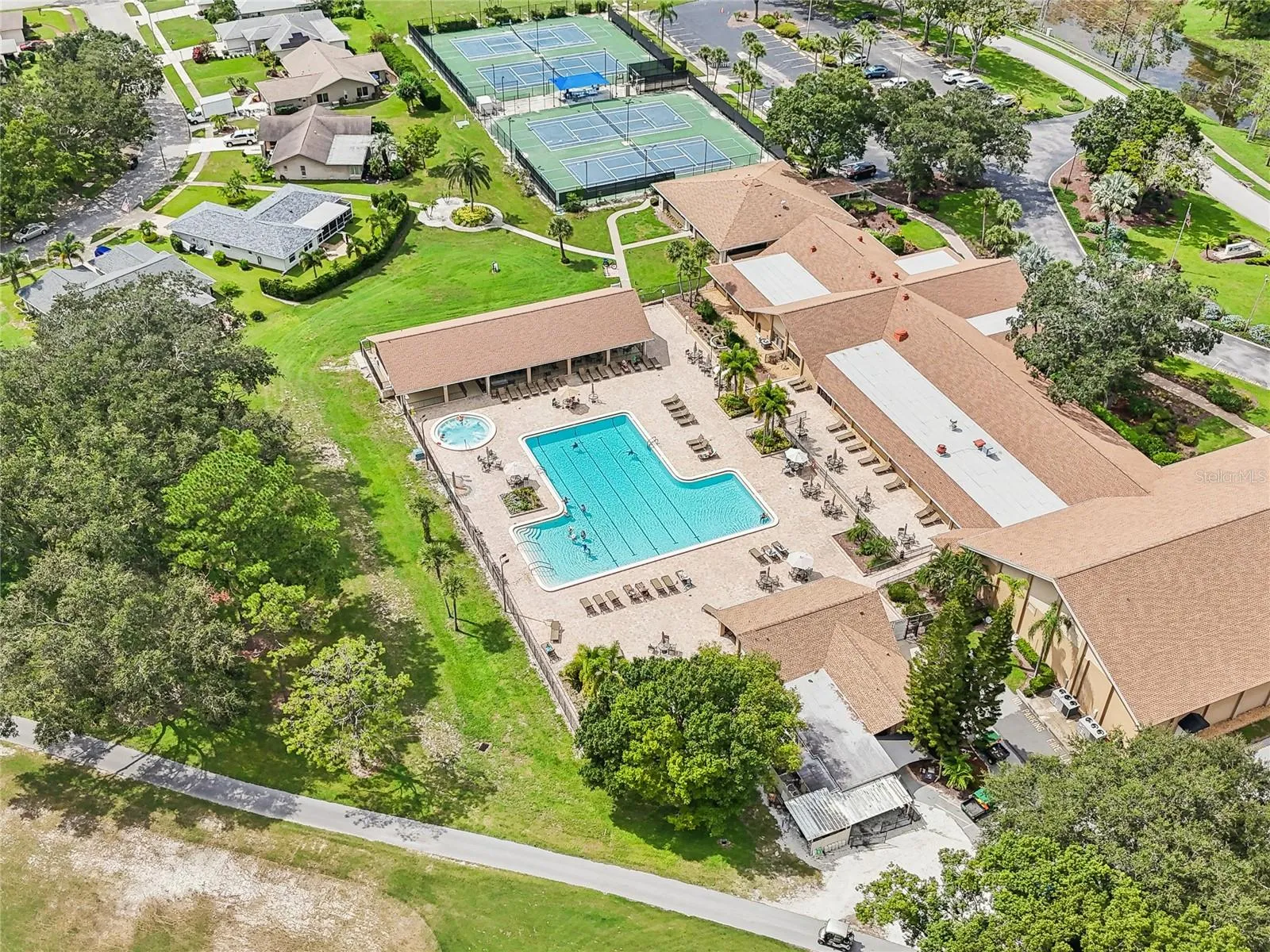 Heated pool