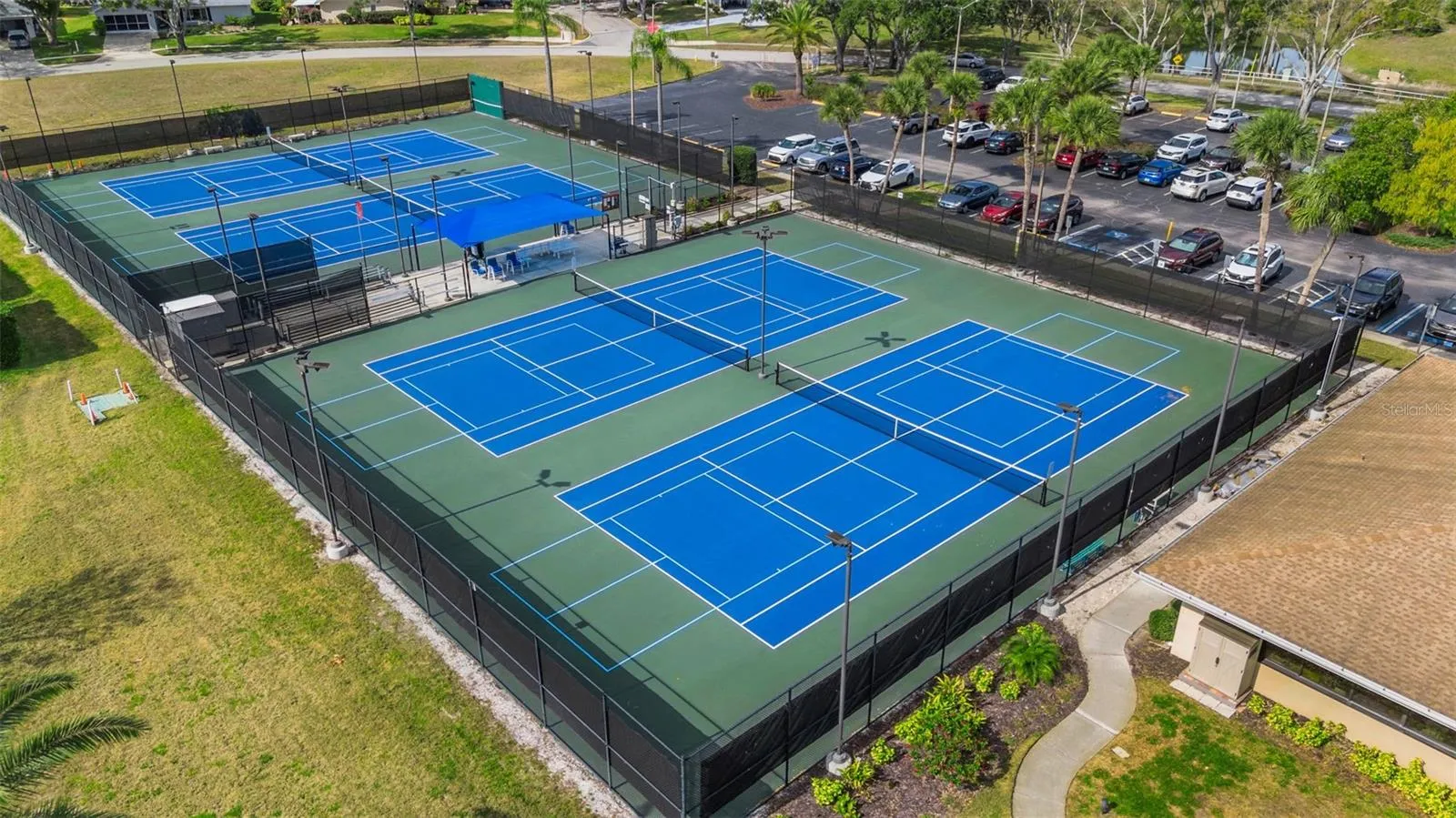 Pickleball and tennis
