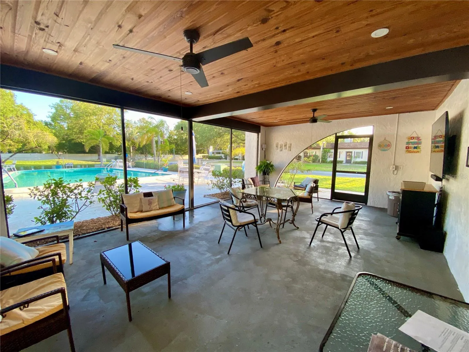 Pool Pavilion right outside your door