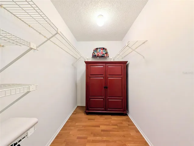 Primary walk in closet