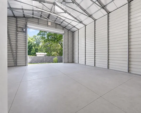 Plenty of Space and tall enough for an RV