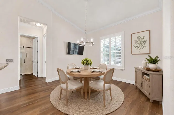 Dining Nook - Virtually Staged