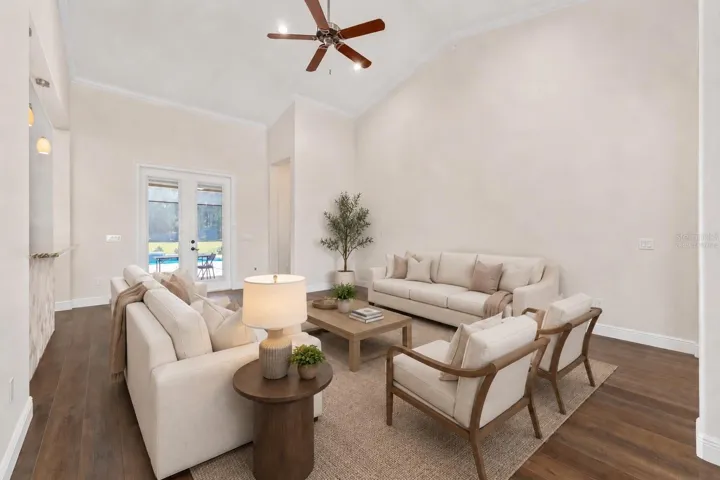 Living Room - Virtually Staged