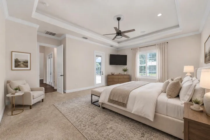 Primary Bedroom - Virtually Staged