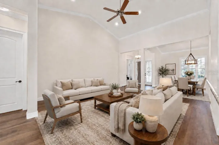 Living Room - Virtually Staged