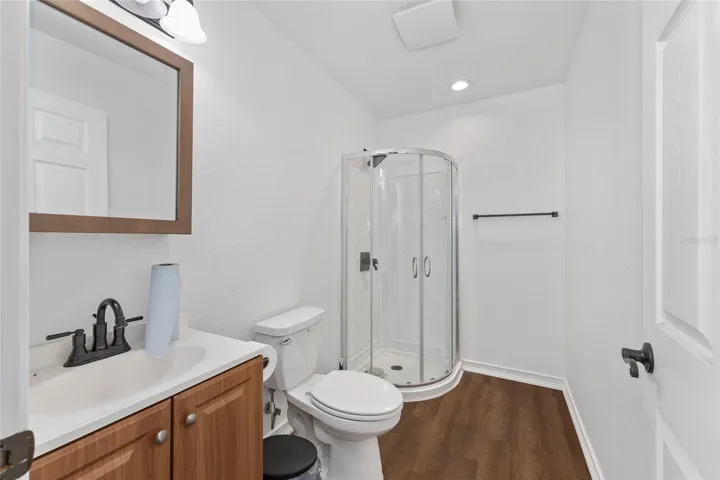 Full Bathroom in Workshop