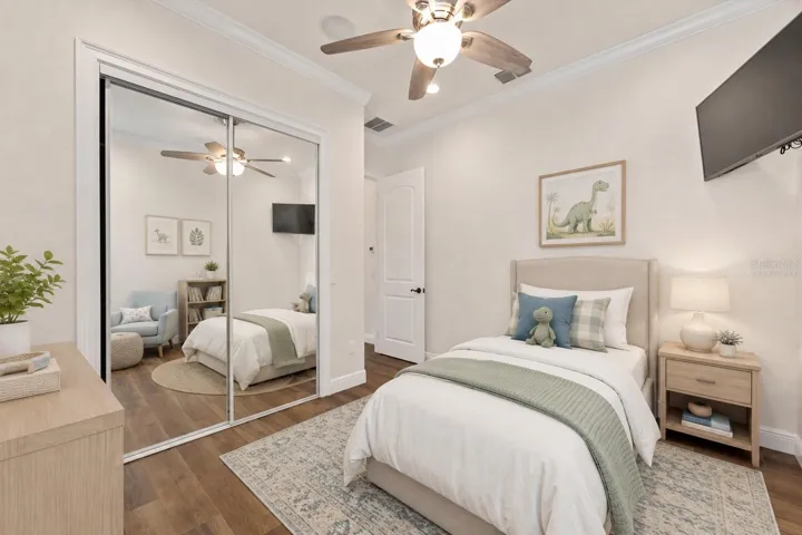 Bedroom 3 - Virtually Staged