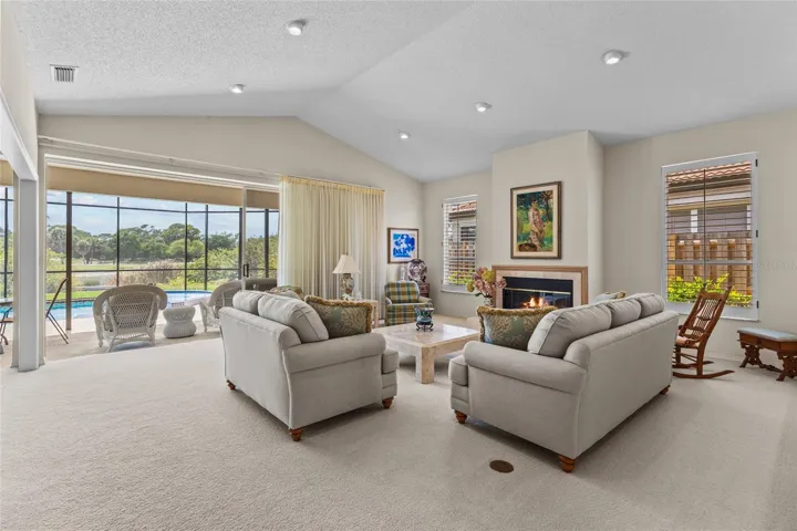 High ceilings...