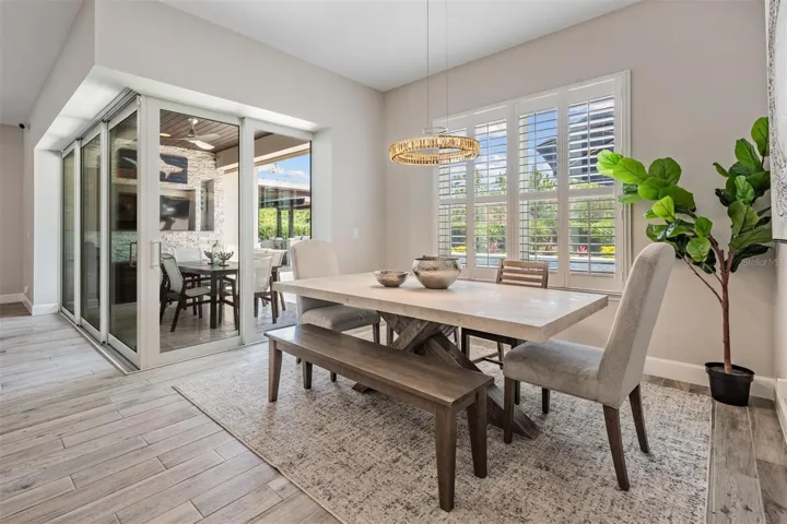 Direct access to the patio