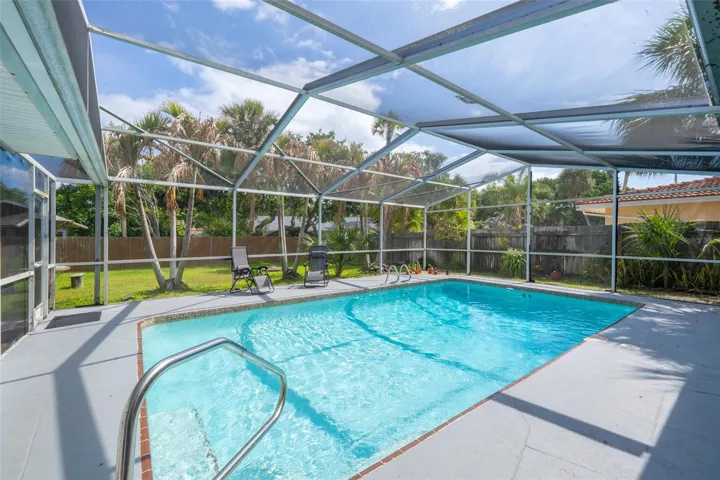 Screen-Enclosed Pool & Patio