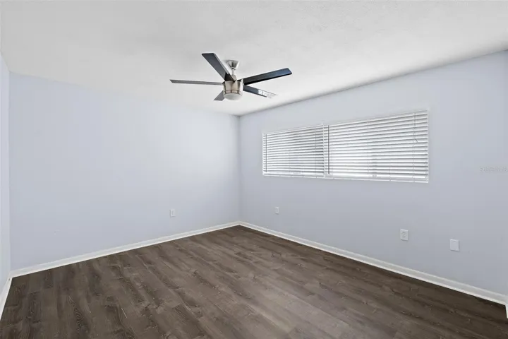 Bedroom 3 with New LVP Flooring